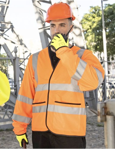 KOR-KXLWJ-Hi-Vis Lightweight Safety Jacket Andorra